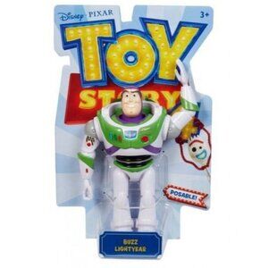 Disney Pixar Toy Story 4 Action Figure Buzz Lightyear Posable Collectible Toy